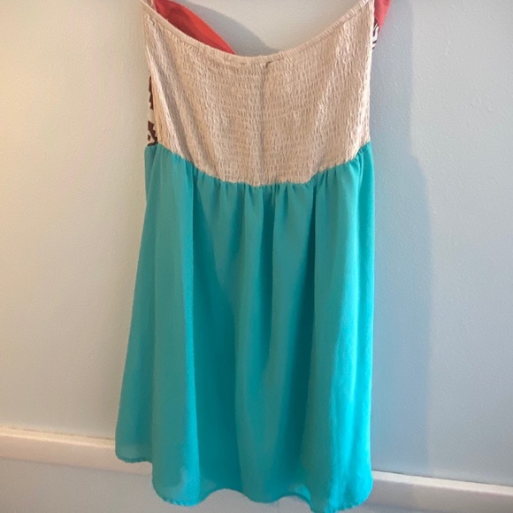 Flying Tomato Boho Strapless Mini Dress - Picture 7 of 8